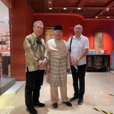 馬來西亞司公使與馬來西亞商會邀請理事長赴大使館商討雙邊合作發(fā)展